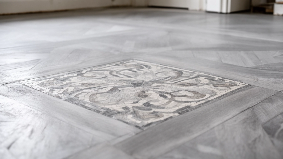 cyklinowanie parkietu na szaro