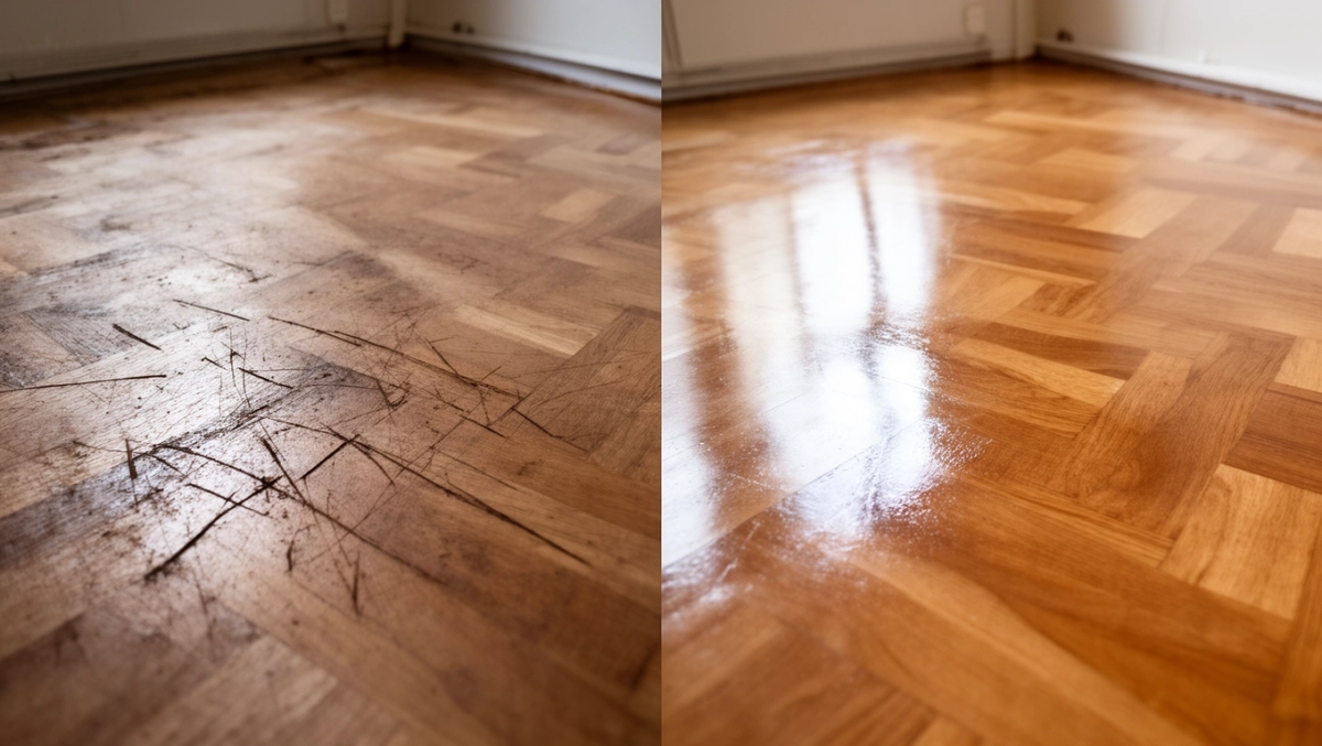 Cyklinowanie parkietu