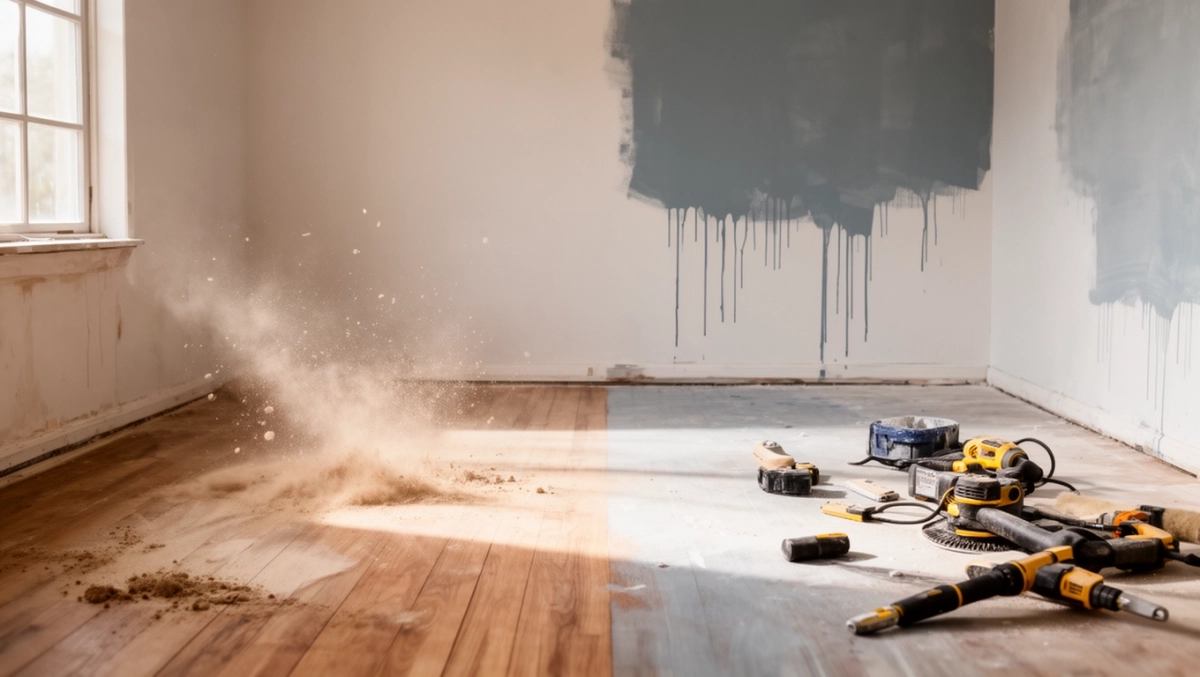 cyklinowanie przed czy po malowaniu