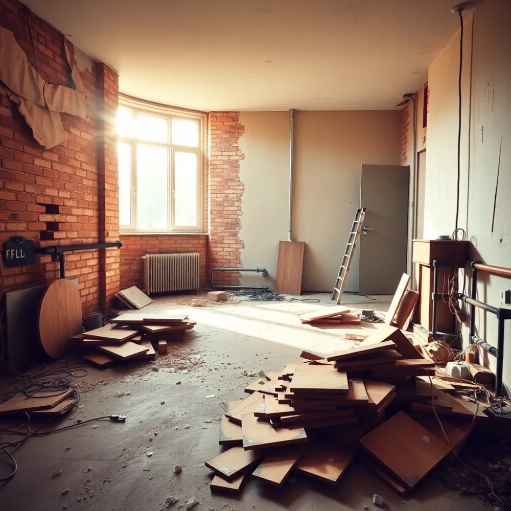 Generalny remont mieszkania 50m2