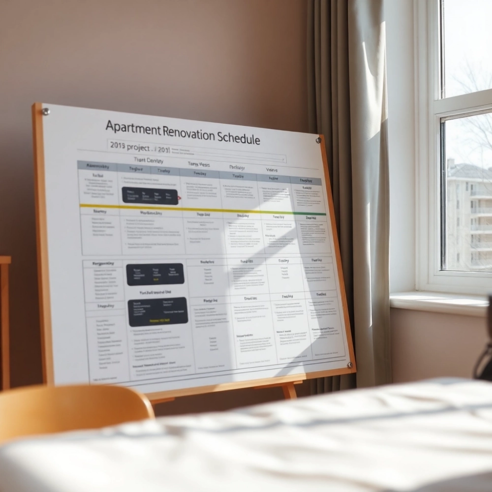 Harmonogram Remontu Mieszkania