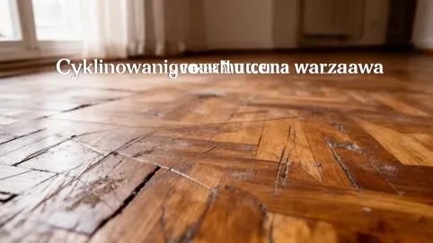 Cyklinowanie parkietu cena Warszawa