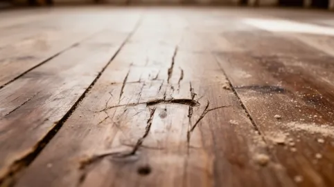 Cyklinowanie podłogi drewnianej