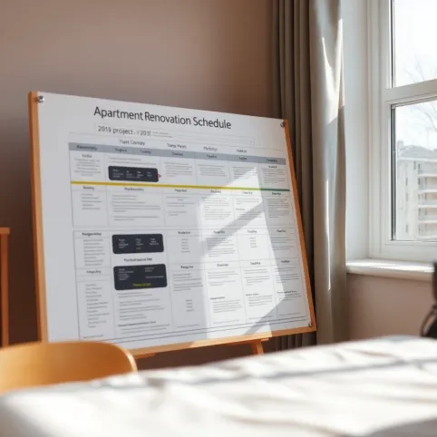 Harmonogram Remontu Mieszkania