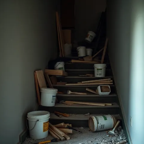 Remont Mieszkania A Bałagan Na Klatce Schodowej