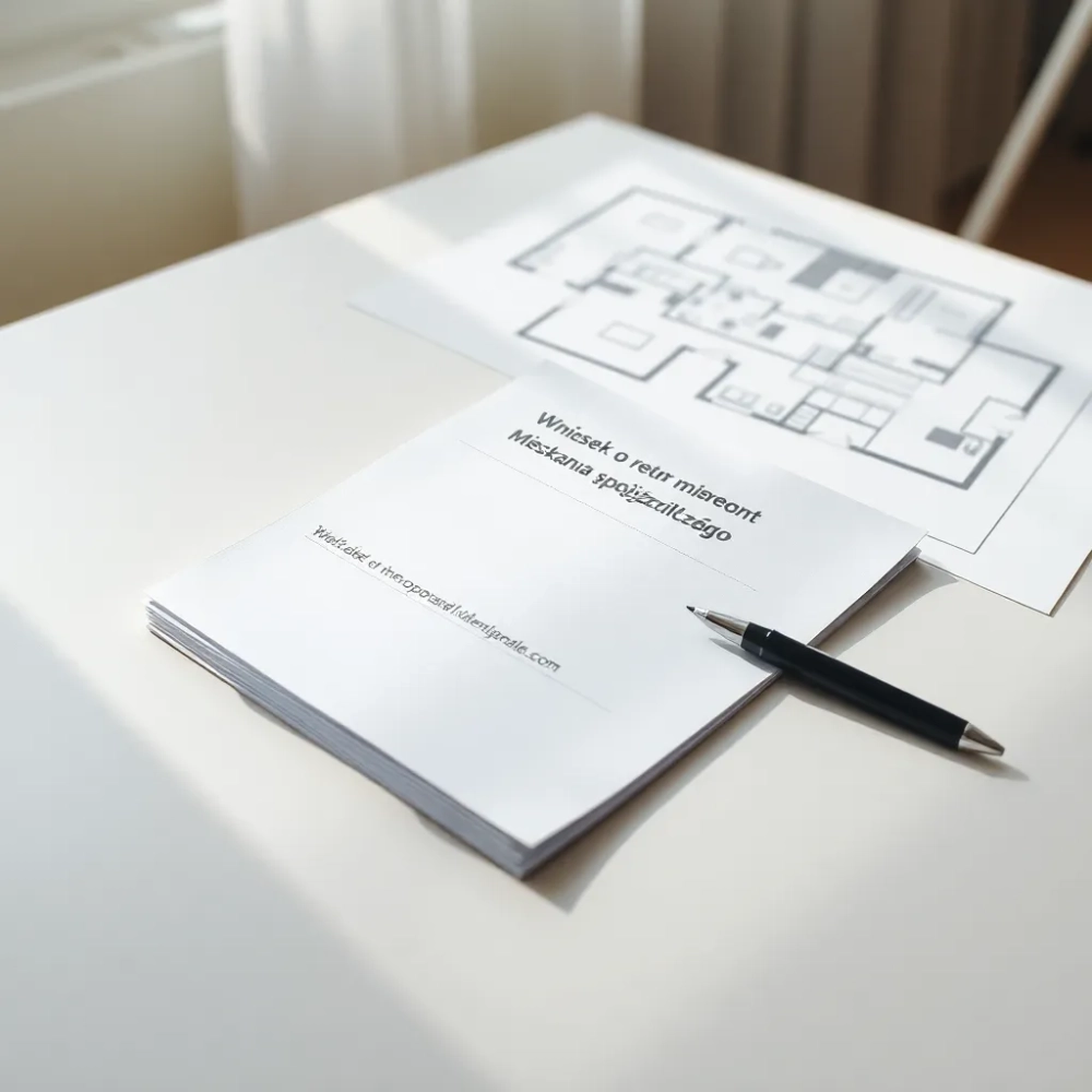 Wniosek o remont mieszkania spółdzielczego wzór